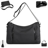 Casual Women Nylon Shoulder Bag Crossbody Tote Soft Handbag for Lady Girls