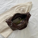 Casual Women Shoulder Bags Winter Nylon Quilted Handbags Large Capacity Totes