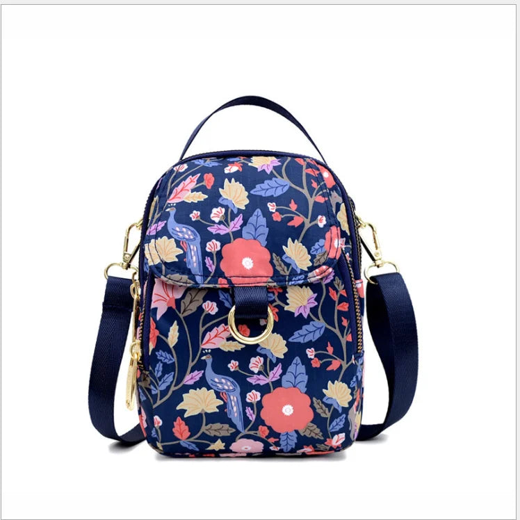 Casual Women Shoulder Crossbody Messenger Bag Nylon Zipper Handbags