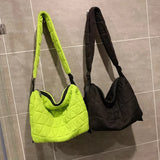 Casual Women Soft Small Shoulder Bags Handbags Cotton Crossbody Bag Female