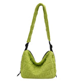 Casual Women Soft Small Shoulder Bags Handbags Cotton Crossbody Bag Female