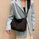 Casual Women Soft Small Shoulder Bags Handbags Cotton Crossbody Bag Female