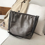 Rivet Chain Shoulder Bag Crossbody Pouch