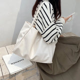 Casual Women Tote Handbags Soft Leather Shoulder Bag High Capacity Shopping Bag