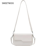Casual Crossbody Bag Square Vintage Underarm Bag