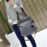 Casual Canvas Hand-held One-shoulder Messenger Bag