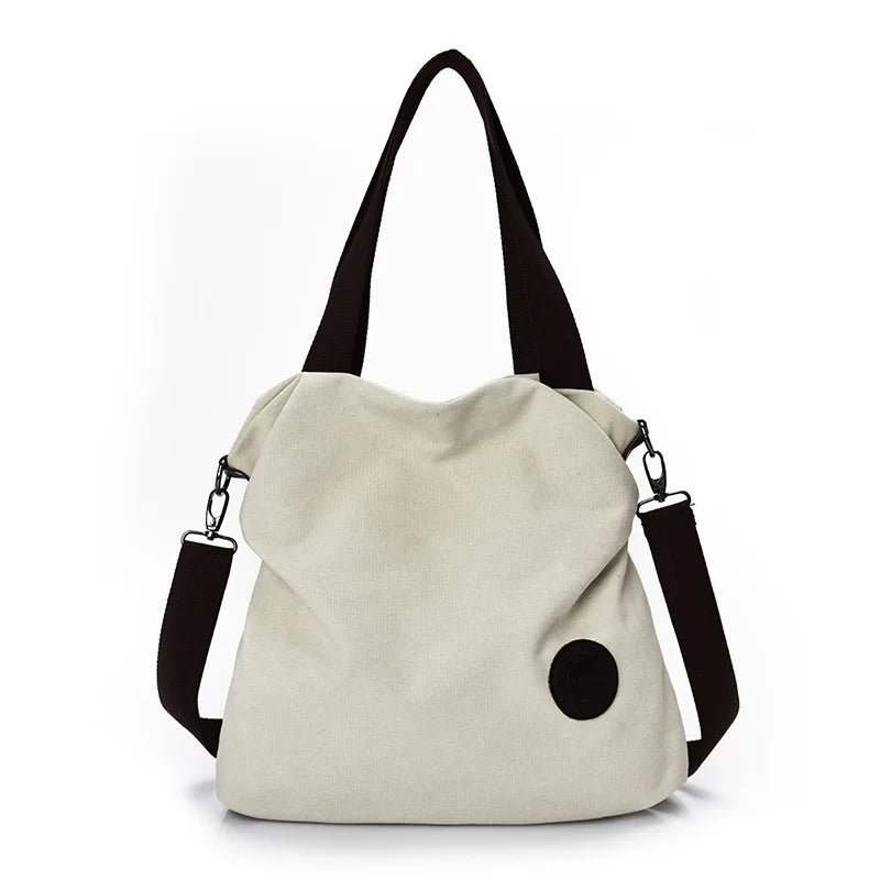 Casual Canvas Hand-held One-shoulder Messenger Bag