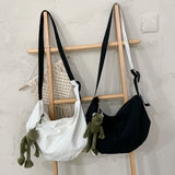 Canvas Large Capacity Shoulder Crossbody Female Bags