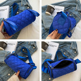 Casual Women's Bucket Bag Waterproof Nylon Shoulder Bag