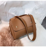 Soft Crossbody Single Strap Shoulder Bag Women Zipper Messenger Bag