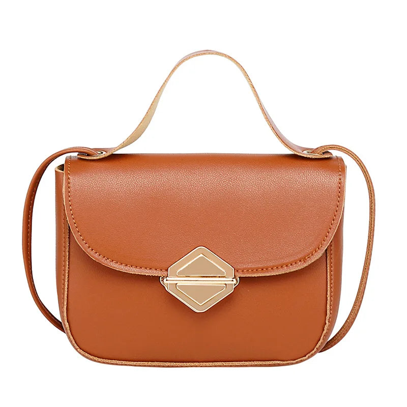 Casual Women's Handbags High Female Leather Shoulder Bags