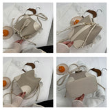 Women's Patchwork Leather Shoulder Bag Crossbody Handbag