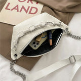 Women's Leather Shoulder Bag Crossbody Chain Purse