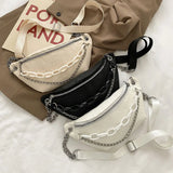 Women's Leather Shoulder Bag Crossbody Chain Purse