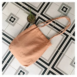 Casual Women Solid Canvas Shopping Tote Shoulder Bag