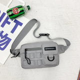 Nylon Waist Packs Multi-function Belt Bag Fanny Pack Travel Storage Chest Bag
