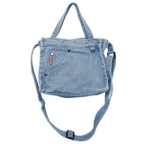 Girls Denim Messenger Bag