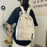 Nylon Women Backpack School Bags For Teenagers Girls Book bag Daypack