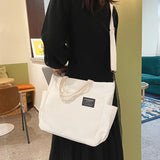 Retro Canvas Shoulder Bag Japanese Messenger Large Capacity Multi-Pocket Handbag