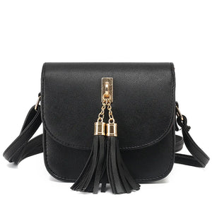 Casual Small Chain Buckle Bag Lady Fringe Messenger Bag Ladies Shoulder Handbag