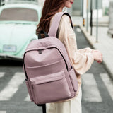 Waterproof Nylon Laptop Bag Backpack for Women