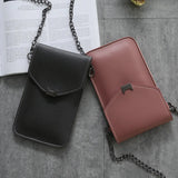 Cat Ear Touch Screen Retro Phone Bag Women Chain Messenger Mini Shoulder Bag