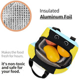 Cat Insulated Lunch Bag Reusable Cooler Thermal Tote Bag for Travel Work