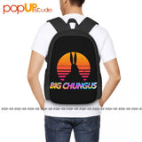 Big Chungus Backpack Large Capacity Bookbag School Sport Bag