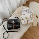 Cat Head Women's Shoulder Bag PU Handbag Shopping Lipstick Bag