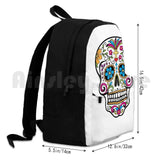 Catrina Sugar Skull Outdoor Hiking Backpack Riding Climbing Sports Bag