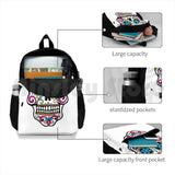 Catrina Sugar Skull Outdoor Hiking Backpack Riding Climbing Sports Bag
