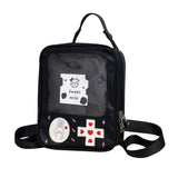 Causal Girl Backpack Transparent Hit Knapsacks Travel Student School Bags