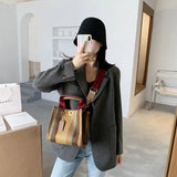 Causal Linen Weave Women's Bags Tote Large Capacity Shopper Bag