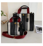 Causal Linen Weave Women's Bags Tote Large Capacity Shopper Bag