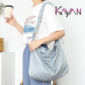 Causal Women's Canvas Bag Large Nylon Shoulder Bag High Shopping Hobo Bag