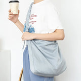 Causal Women's Canvas Bag Large Nylon Shoulder Bag High Shopping Hobo Bag