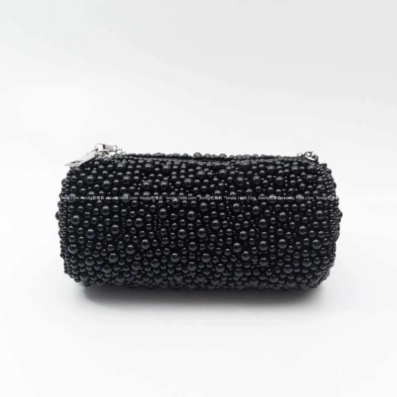 Cavilly Spring Pearl Cylinder Women's Bag Messenger