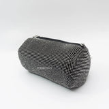 Cavilly Cylinder Bag Creative Armpit Double Chain Bag