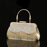 Full Diamond Evening Bag Women's Messenger Bag Party Bridesmaid Handbag