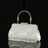 Full Diamond Evening Bag Women's Messenger Bag Party Bridesmaid Handbag