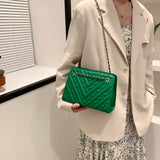 Celeb Retro Chain Small Square Bag for Women