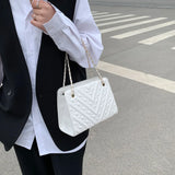 Celeb Retro Chain Small Square Bag for Women