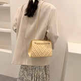Celeb Retro Chain Small Square Bag for Women