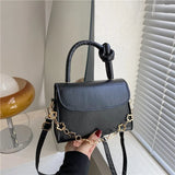 Celebrity Retro Crossbody Bag Small Square Bag