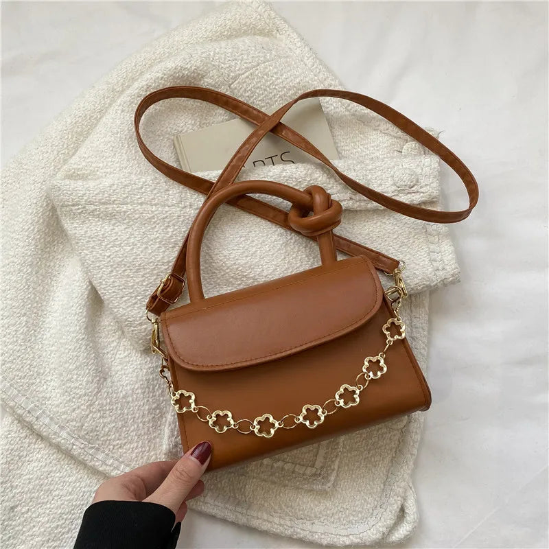 Celebrity Retro Crossbody Bag Small Square Bag