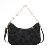 Celebrity Retro Textured Women's Messenger Bag Chain Shoulder Bag