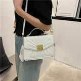 Celebrity Spring Messenger Bag Women's Shoulder Bag Temperament Small Square Bag