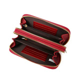 PU Leather Crossbody Bags for Womens Zipper Wallet Mini Shoulder Bag