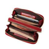 PU Leather Crossbody Bags for Womens Zipper Wallet Mini Shoulder Bag