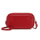 PU Leather Crossbody Bags for Womens Zipper Wallet Mini Shoulder Bag